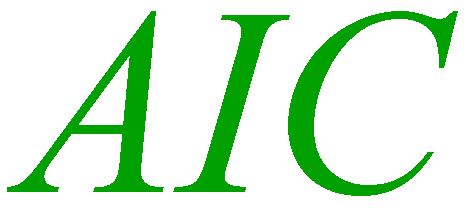 Logo of AIC(provisional)