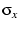 $\sigma_x$